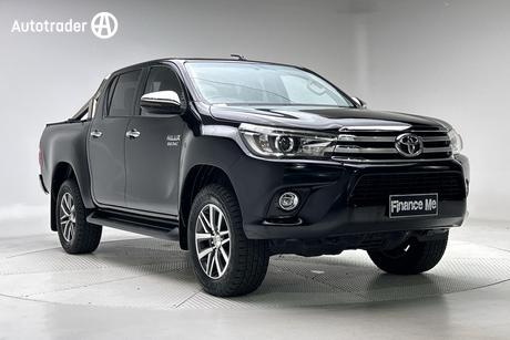 Black 2018 Toyota Hilux Dual Cab Utility Sr5 (4X4)