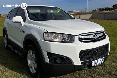 White 2013 Holden Captiva Wagon 7 Sx (Fwd)