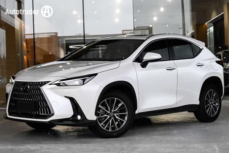 White 2024 Lexus NX350H Wagon Luxury Hybrid Awd