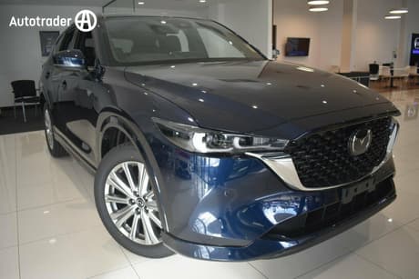 Blue 2026 Mazda CX-5 Wagon G25 Akera (Awd)