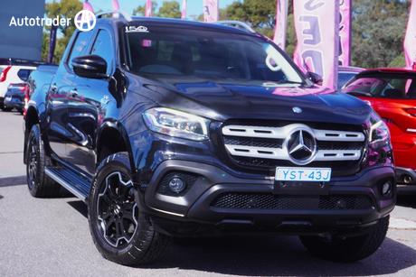 Black 2018 Mercedes-Benz X350 Dual Cab Utility D Progressive (4Matic)