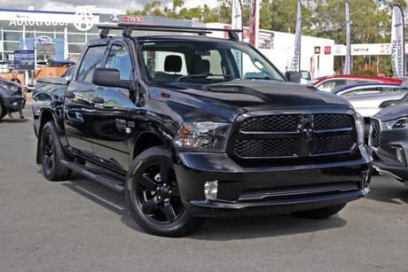 Black 2023 RAM 1500 Crew Cab Utility Express