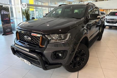 Grey 2021 Ford Ranger Double Cab Pick Up Wildtrak 2.0 (4X4)