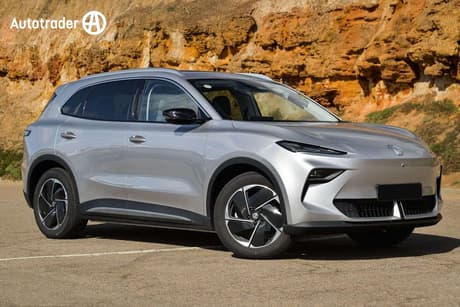 Silver 2025 MG MGS5 EV SUV