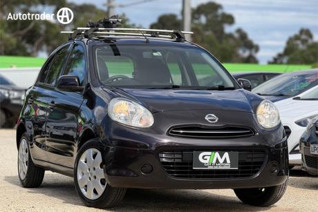 Brown 2011 Nissan Micra Hatchback St-L