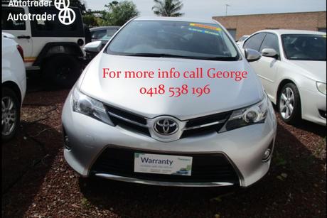 Silver 2013 Toyota Corolla Hatchback Ascent Sport