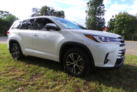White 2019 Toyota Kluger Wagon Gx (4X2)