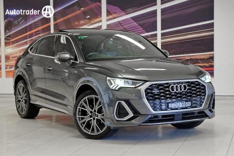 Grey 2021 Audi Q3 Sportback 40 Tfsi Quattro S Line