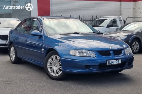 Blue 2001 Holden Commodore Sedan Lumina