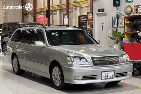 Silver 2002 Toyota Crown Wagon