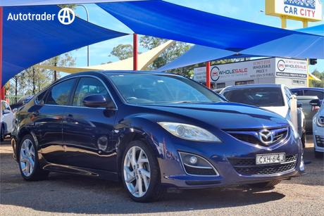 Blue 2012 Mazda 6 Hatchback Luxury Sports
