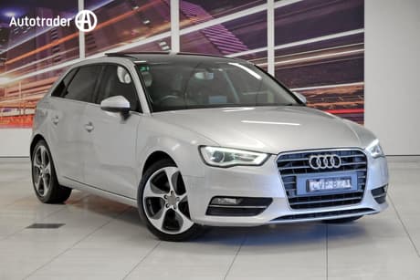 Silver 2014 Audi A3 Hatchback Sportback 1.8 Tfsi Ambition