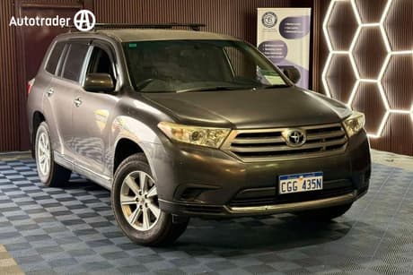 Grey 2011 Toyota Kluger Wagon Kx-R (4X4) 7 Seat