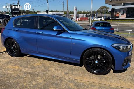 Blue 2018 BMW 1 Hatch 118I M SPORT SHADOW EDITION R