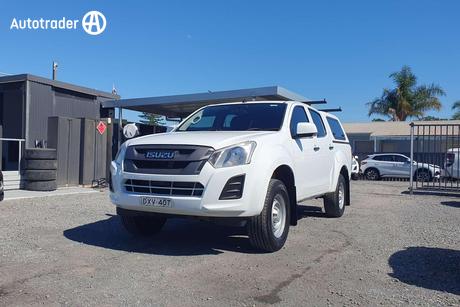 White 2018 Isuzu D-MAX Crew Cab Utility Sx Hi-Ride (4X2)