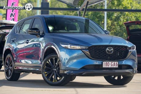 Blue 2022 Mazda CX-5 Wagon Gt Sp (Awd)