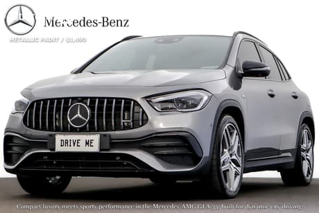 Grey 2022 Mercedes-Benz GLA35 Wagon 4Matic