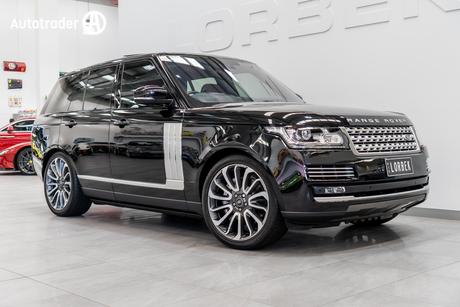 Black 2016 Land Rover Range Rover Wagon Vogue V6 Sc