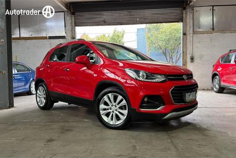 Red 2017 Holden Trax Wagon Lt