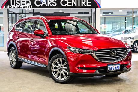 Red 2018 Mazda CX-8 Wagon Asaki (Awd)