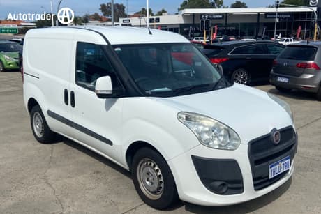 White 2015 Fiat Doblo Van Swb (Low)