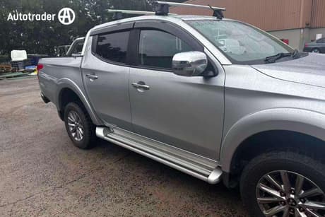 Silver 2018 Mitsubishi Triton Dual Cab Utility Glx (4X4)