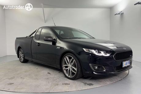 Black 2015 Ford Falcon Ute Ute Tray XR6 TURBO R