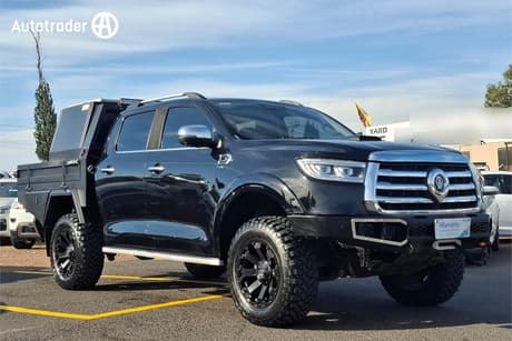 Black 2021 GWM UTE Dual Cab Utility Cannon-L (4X4)