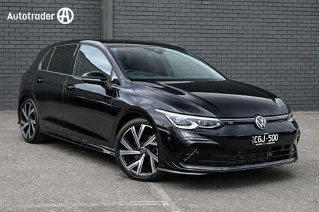 Black 2022 Volkswagen Golf Hatchback 110Tsi R-Line
