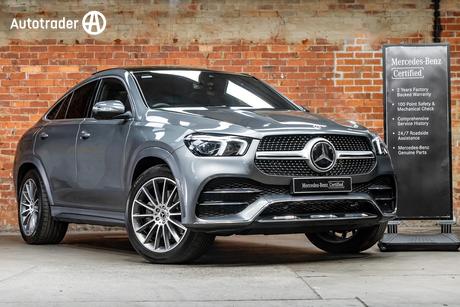 Grey 2023 Mercedes-Benz GLE450 Coupe 4Matic (Hybrid)