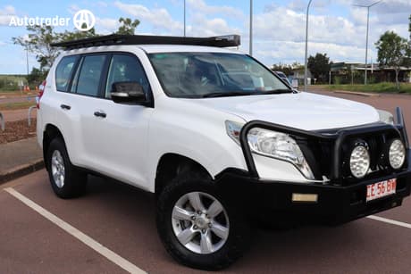 White 2016 Toyota Landcruiser Prado Wagon Gx (4X4)