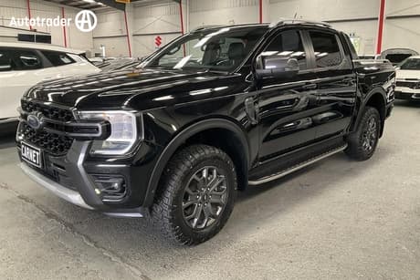 Black 2023 Ford Ranger Double Cab Pick Up Wildtrak X 2.0 (4X4)