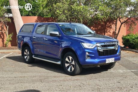 Blue 2020 Isuzu D-MAX Crew Cab Utility Ls-U (4X4)