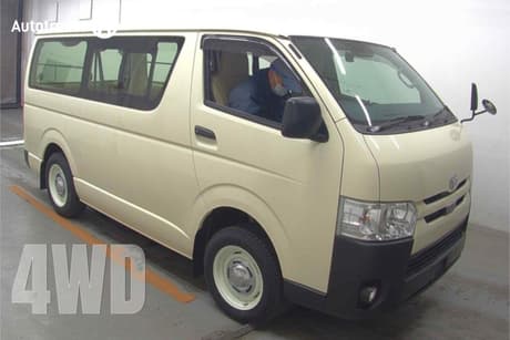 Beige 2018 Toyota HiAce OtherCar