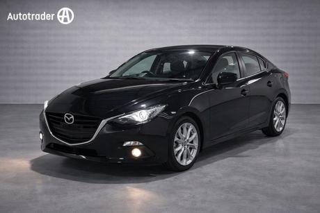 Black 2015 Mazda 3 Sedan Sp25 Gt