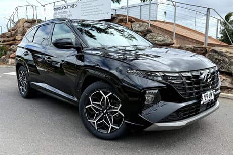 Black 2023 Hyundai Tucson Wagon Elite N Line (Awd)