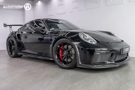 Black 2018 Porsche 911 Coupe 991.2 GT3 RS