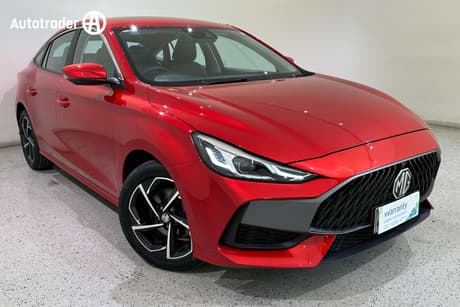 Red 2024 MG MG5 Sedan Essence