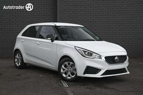 White 2020 MG MG3 Hatchback Core