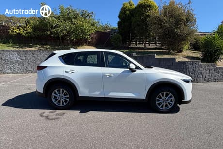 White 2024 Mazda CX-5 Wagon G25 Maxx Sport (Fwd)