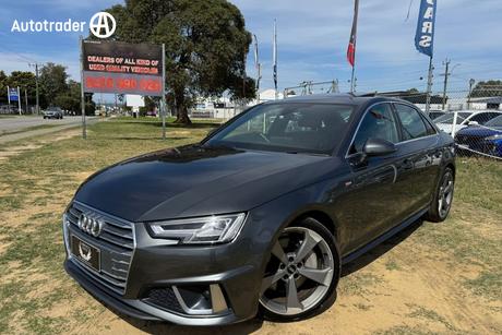 Grey 2019 Audi A4 Sedan 2.0 Tfsi Quattro S Tronic S Ln
