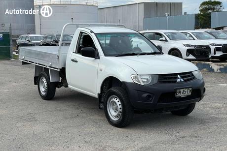 White 2011 Mitsubishi Triton Cab Chassis Gl