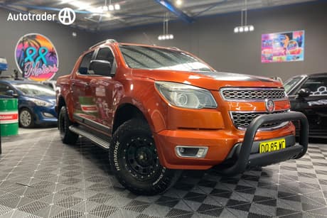 Orange 2015 Holden Colorado Crew Cab Pickup Z71 (4X4)