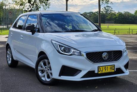 White 2023 MG MG3 Hatchback Core