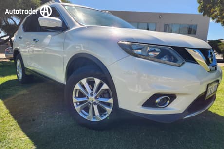 White 2014 Nissan X-Trail Wagon St-L (Fwd)