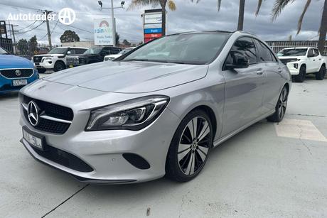Silver 2017 Mercedes-Benz CLA200 Coupe
