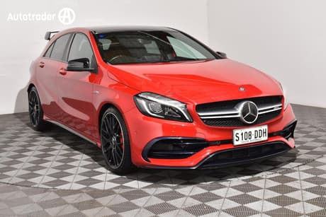 Red 2016 Mercedes-Benz A45 Hatchback Amg