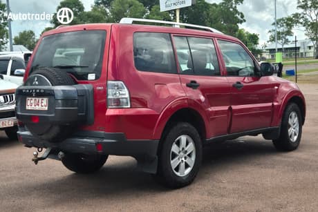Red 2008 Mitsubishi Pajero Wagon Glx Lwb (4X4)