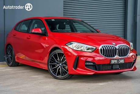Red 2021 BMW 118I Hatchback M Sport