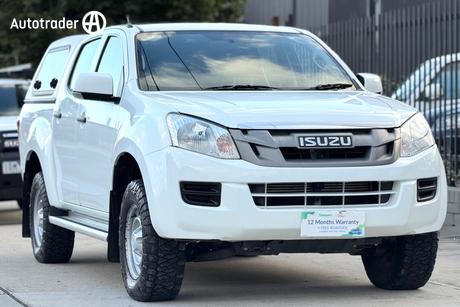 White 2012 Isuzu D-MAX Crew Cab Utility Sx Hi-Ride (4X2)